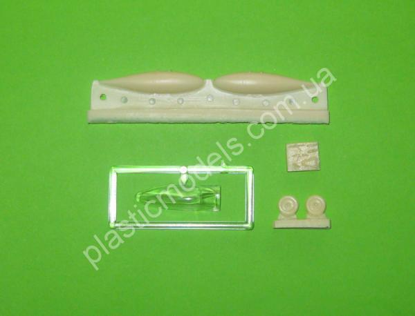 1/72 RS models 92196 Kawasaki Ki-100-II and North-American P-51H Mustang two kits in box