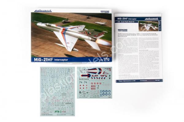 1/72 Eduard 7469 MiG-21MF Interceptor
