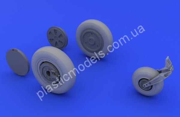 1/48 Eduard 648026 MiG-21 wheels