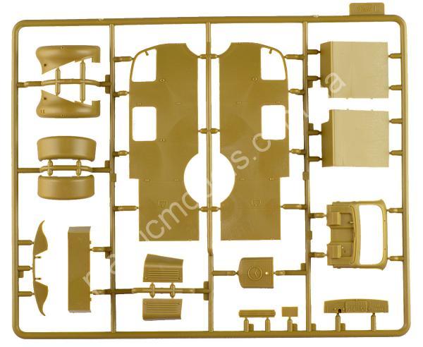 1/35 ICM 35528 Пожарная машина L1500S LLG с германскими пожарными