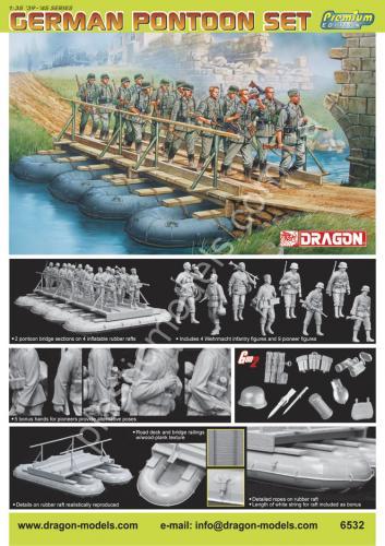 1/35 Dragon 6532  German Pontoon Set Primium Edition