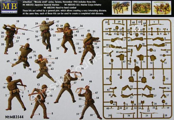 1/35 Master Box 3544 Bloody Atol