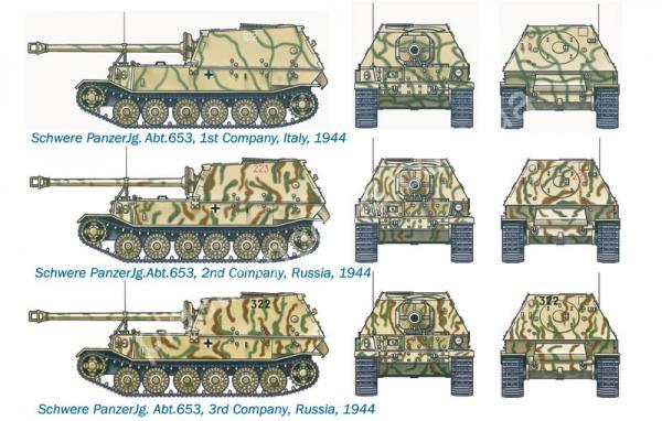 1/72 Italeri 7012 Sd. Kfz. 184 Panzerjäger Elefant