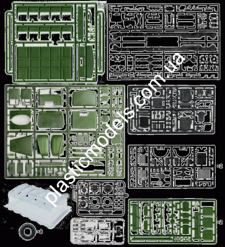 1/35 Roden 804 Грузовик КрАЗ-214Б