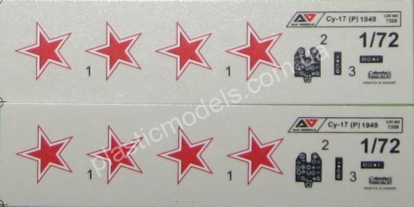 1/72 A&A Models 7208 Sukhoi Su-17 (1949) advanced prototype