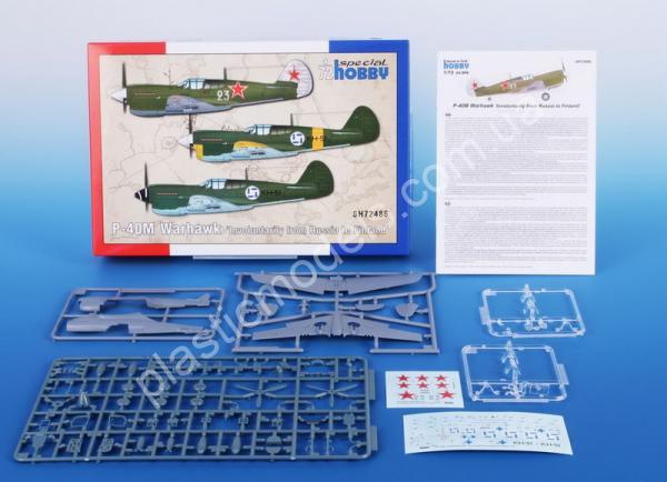1/72 Special hobby 72486 P-40M Warhawk ‘Involuntarily from Russia to Finland’