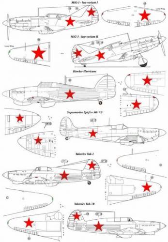 1/48 AML AMLD 48027 Soviet Stars in the Sky - Red Stars