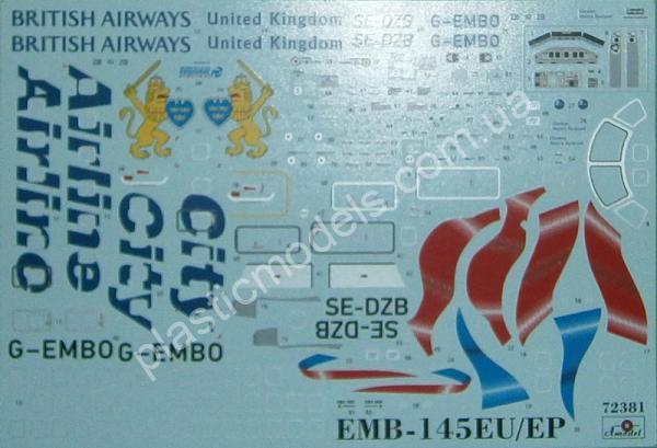 1/72 A-model 72381 EMB-145EU/EP