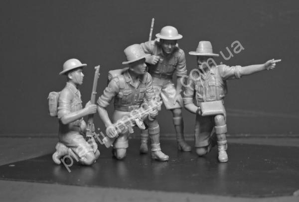 1/35 ICM 35563 Гуркхские стрелки (1944), (4 фигуры)