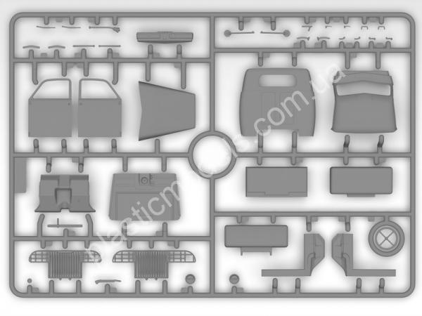 1/35 ICM 35492 Studebaker US6-U5 US Gasoline Tank Truck