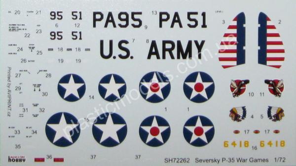 1/72 Special hobby 72262 P-35 