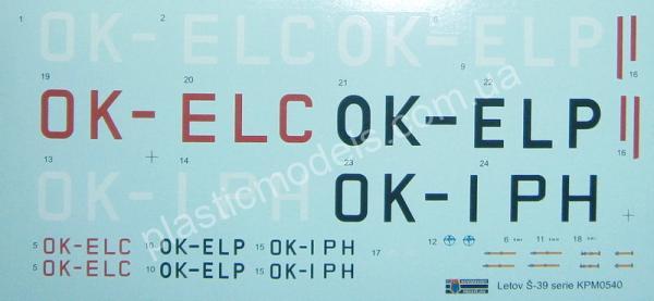 1/72 Kovozavody Prostejov 0540 Letov S-39