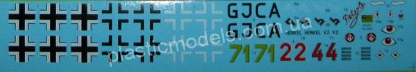 1/72 RS models 92251 Heinkel He-280 V2