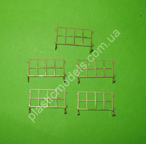 1/72 Mini World 7233b Aerodrome fencing №1 (5 pieces)