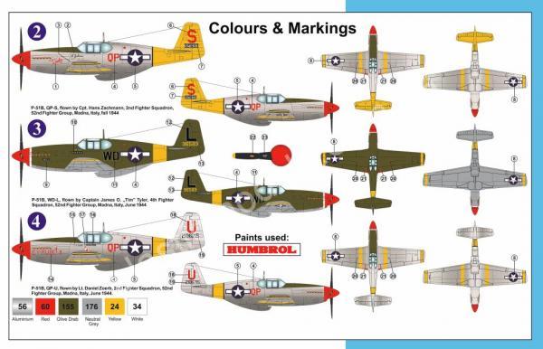 1/72 AZ model 7515 P-51B Mustang 52nd Fighter Group