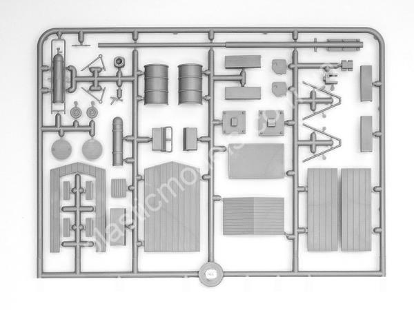 1/48 ICM 48409 Luftwaffe Airfield Equipment
