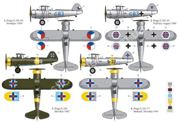 1/72 RS models 92045 Praga E-241