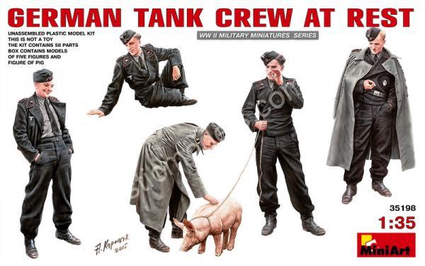 1/35 MiniArt 35198 German Tank Crew at Rest