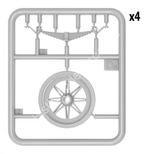 1/35 MiniArt 39004 Railway non-brake Flatbed 16,5 t