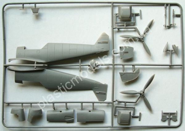 1/48 ICM 48107 Bf 109F-4/R6, WWII German Fighter