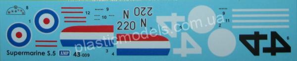 1/48 AMP 48009 Supermarine S-5