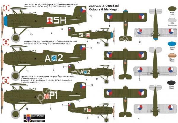 1/72 Kovozavody Prostejov 0352 Avia Ba.33