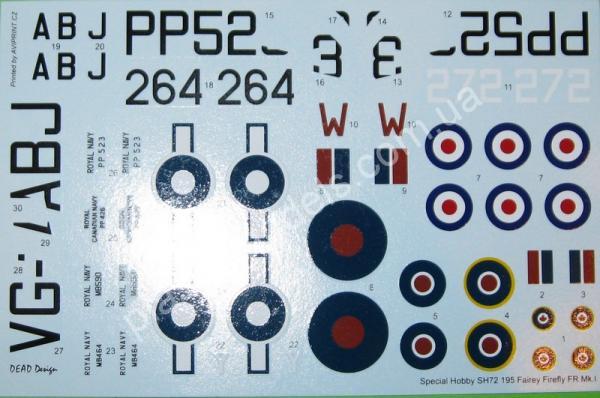 1/72 Special hobby 72195 Fairey Firefly FR Mk.I 'ASH Radar'