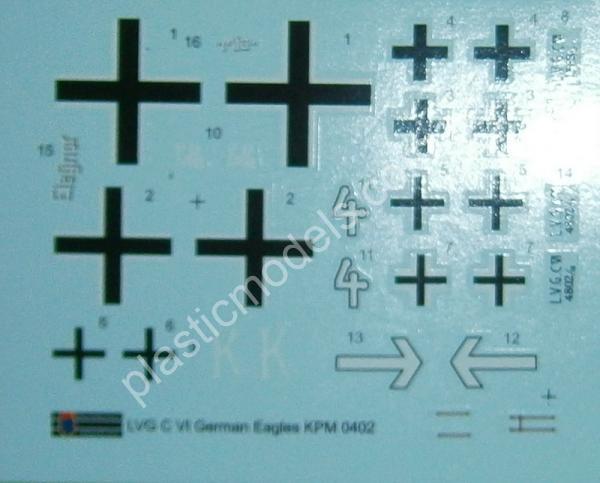 1/72 Kovozavody Prostejov 0402 LVG. C.VI. “German Service”
