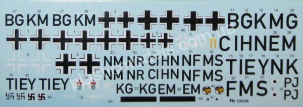 1/72 FLY 72028 Messerschmitt Bf 108B/D Taifun in Luftwaffe Service