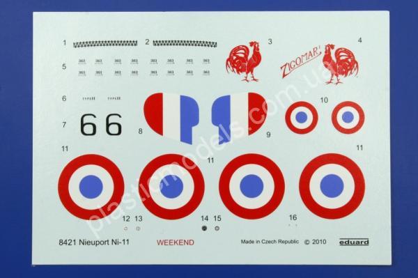 1/48 Eduard 8421 Nieuport Ni-11 weekend edition
