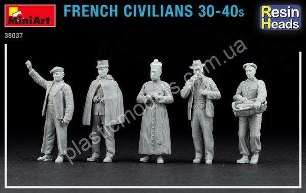 1/35 MiniArt 38037 French Civilians 30-40s Resin Heads