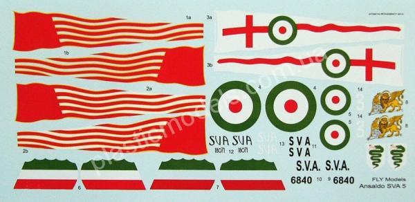 1/48 FLY 48006 Ansaldo S.V.A. 5 Early