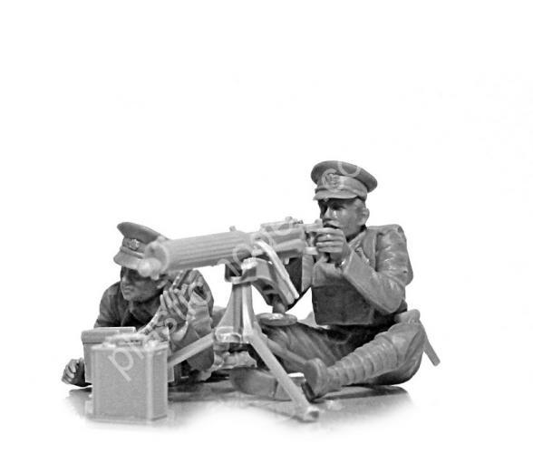 1/35 ICM 35713 WWI British Vickers MG Crew