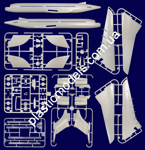 1/144 Roden 327 Vickers Super VC-10 K3 Type 1164 Tanker