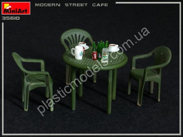 1/35 MiniArt 35610 Modern street cafe