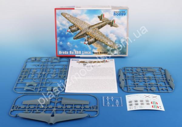 1/72 Special hobby 72397 Breda Ba.88B Lince 'Duce's Bomber'