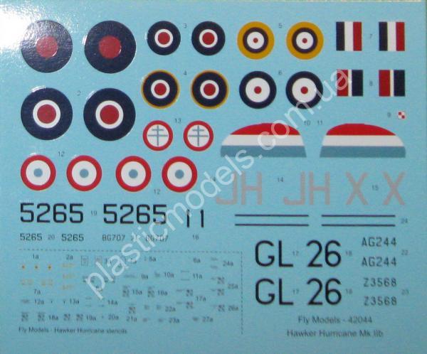 1/72 FLY 72044 Hawker Hurricane Mk.IIb