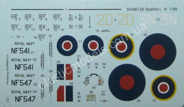 1/48 Special hobby 48128 Supermarine Seafire Mk.III „D-Day Fleet Eyes“