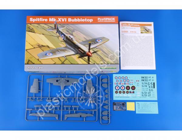 1/72 Eduard 70126 Spitfire Mk. XVI Bubbletop