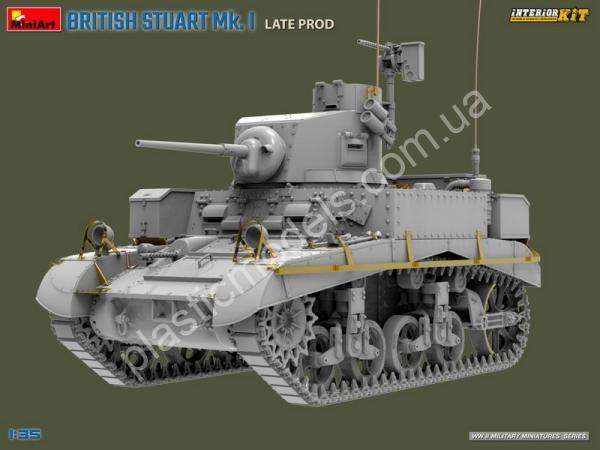 1/35 MiniArt 35441 British Stuart Mk. I Late Prod Interior Kit