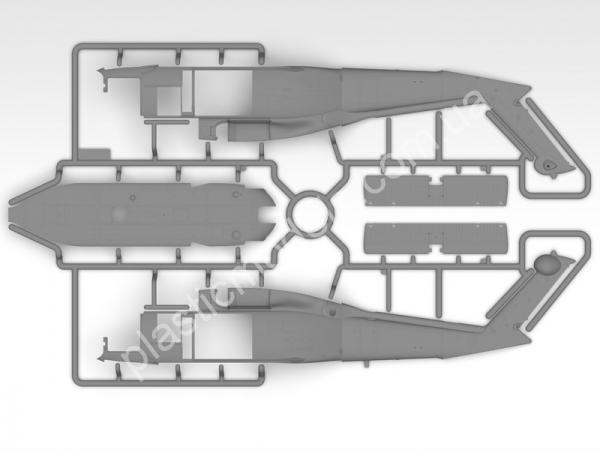 1/48 ICM 48361 UH-60A Black Hawk US Military Transport Helicopter
