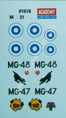 1/72 Academy 12442 MIG-21 Fishbed