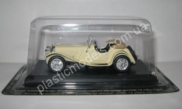1/43 Легендарные автомобили №2 Jaguar SS100 + Ford cari