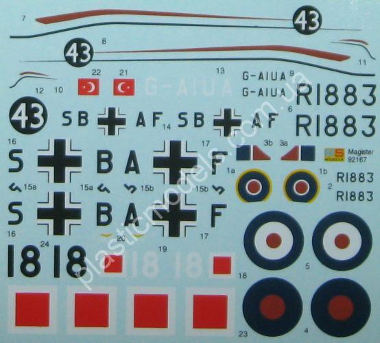 1/72 RS models 92167 Miles Magister