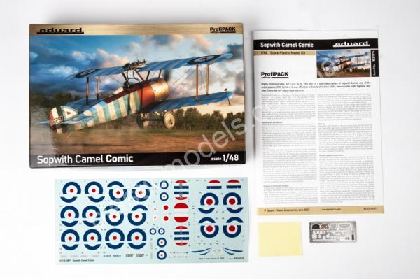 1/48 Eduard 82175 Sopwith Camel Comic