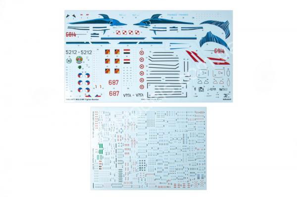1/72 Eduard 7458 MiG-21MF Fighter Bomber