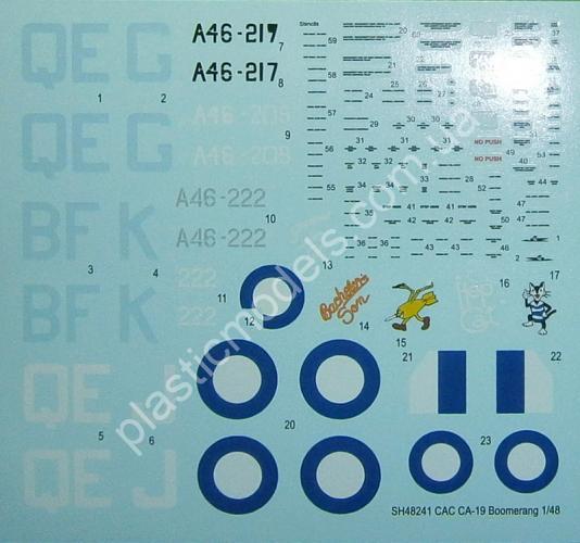 1/48 Special hobby 48241 CAC CA-19 Boomerang ‘Jungle Scouts’