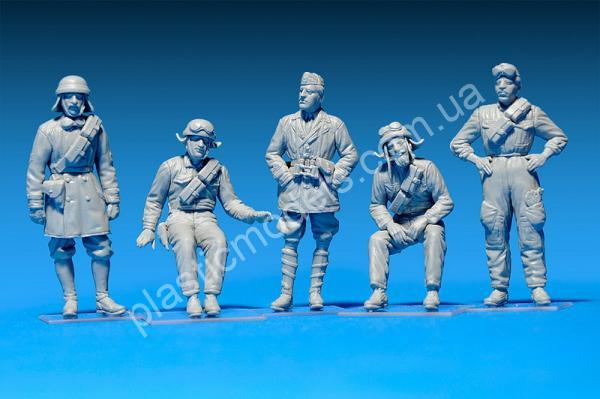 1/35 MiniArt 35500 Italian Tank Crew Resin Heads