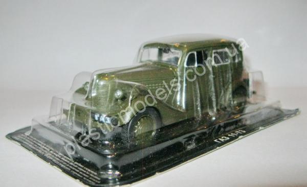 1/43 Автолегенды СССР №19 Модель Автомобиля ГАЗ 11-73 Эмка
