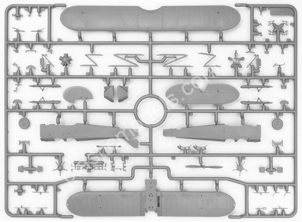 1/72 ICM 72243 U-2/Po-2VS, WWII Soviet Light Night Bomber
